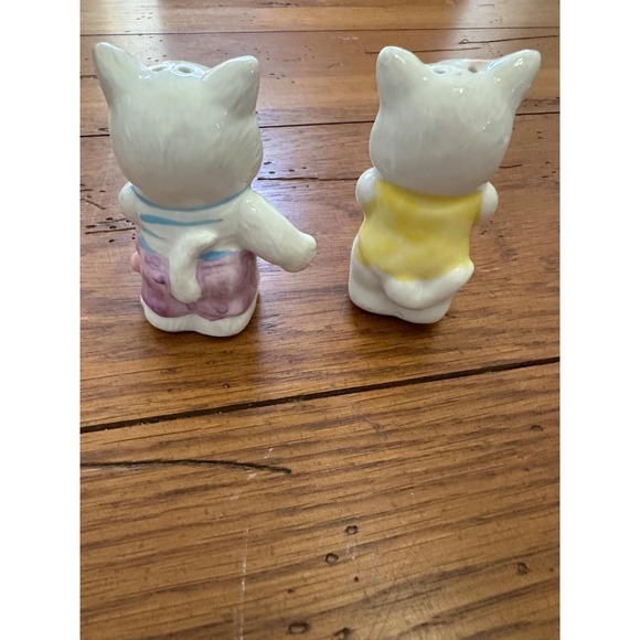 vtg‎ cat salt and pepper shakers - Picture 2 of 4